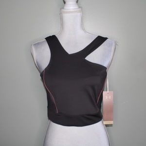 Under Armour gray sport bra SZ M
